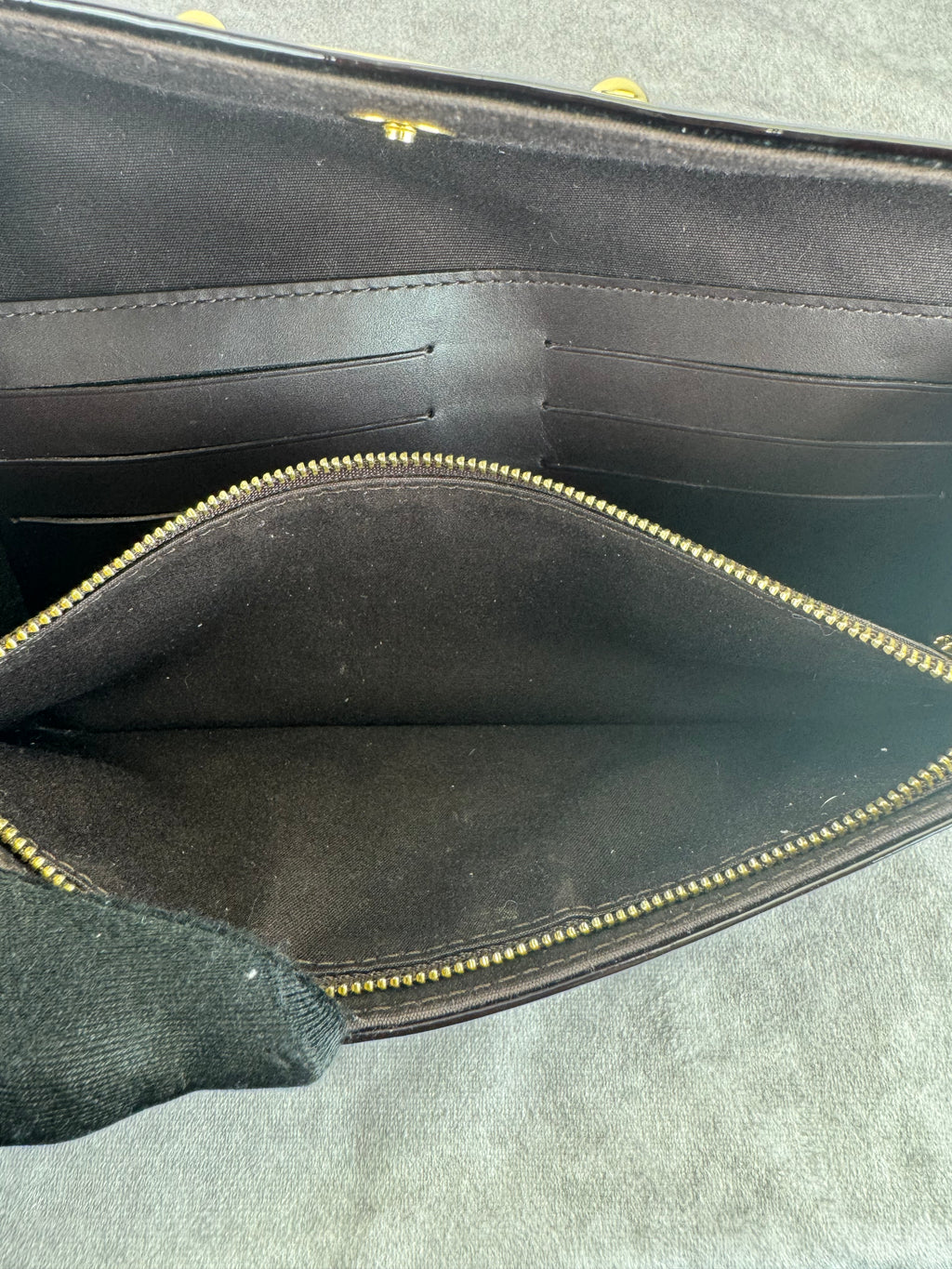 Louis Vuitton Vernis Amarante Sunset Shoulder Bag