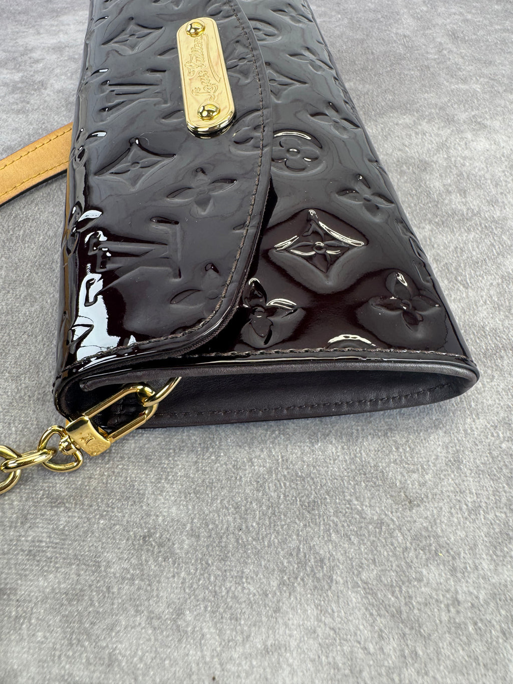 Louis Vuitton Vernis Amarante Sunset Shoulder Bag