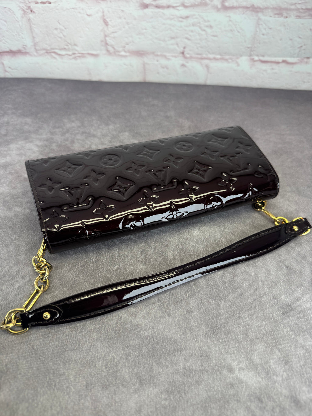 Louis Vuitton Vernis Amarante Sunset Shoulder Bag