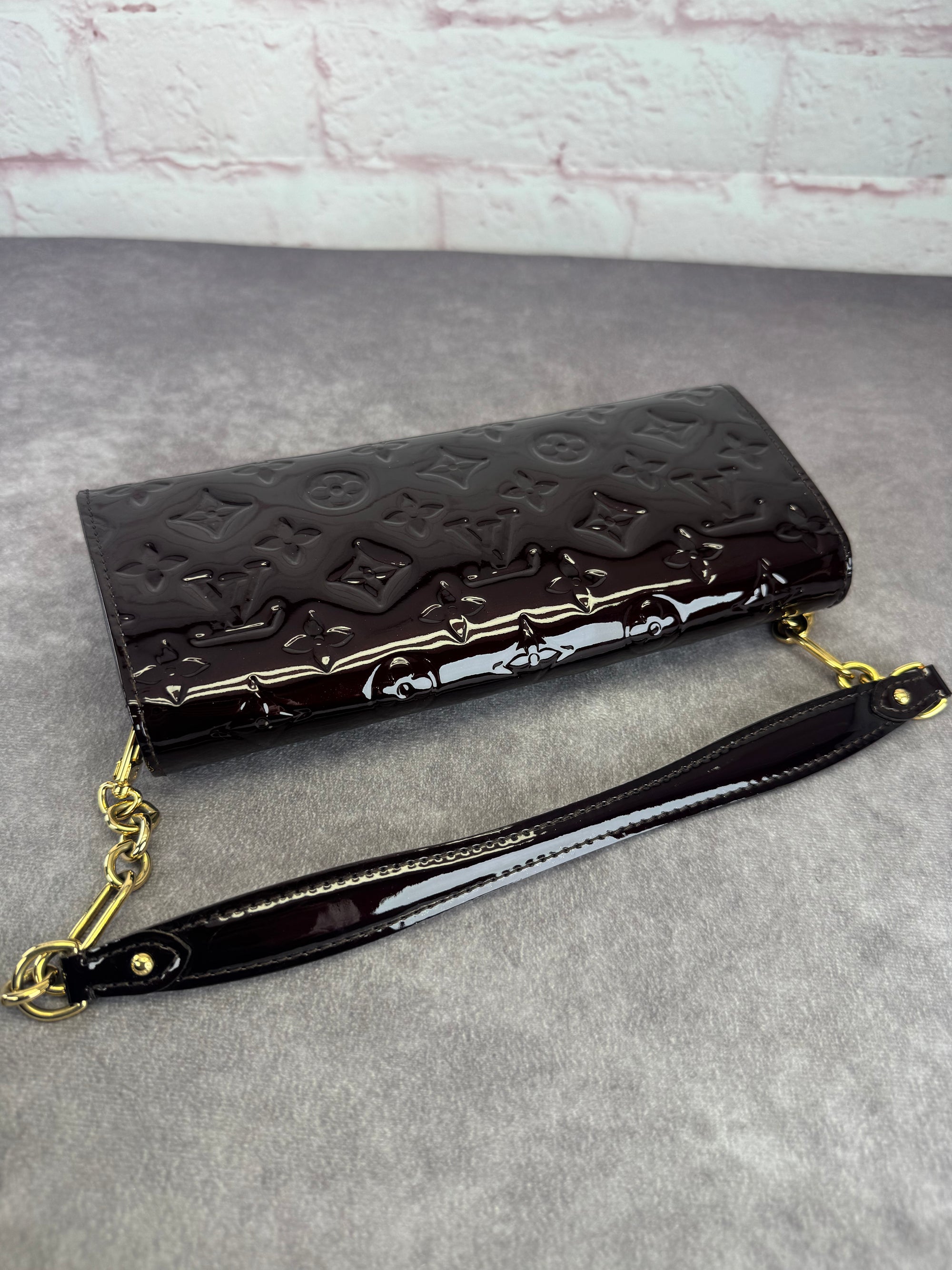 Louis Vuitton Vernis Amarante Sunset Shoulder Bag