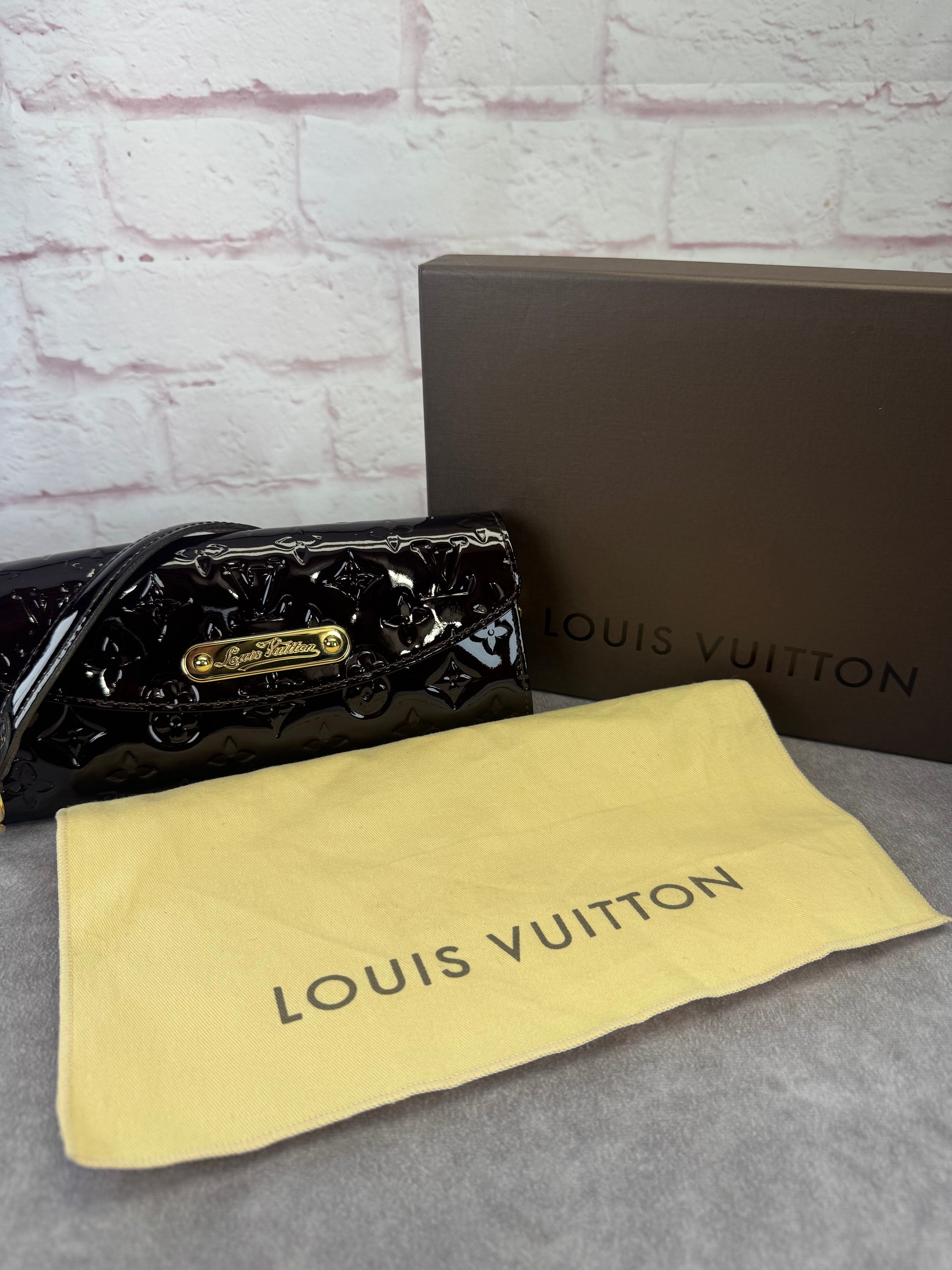 Louis Vuitton Vernis Amarante Sunset Shoulder Bag