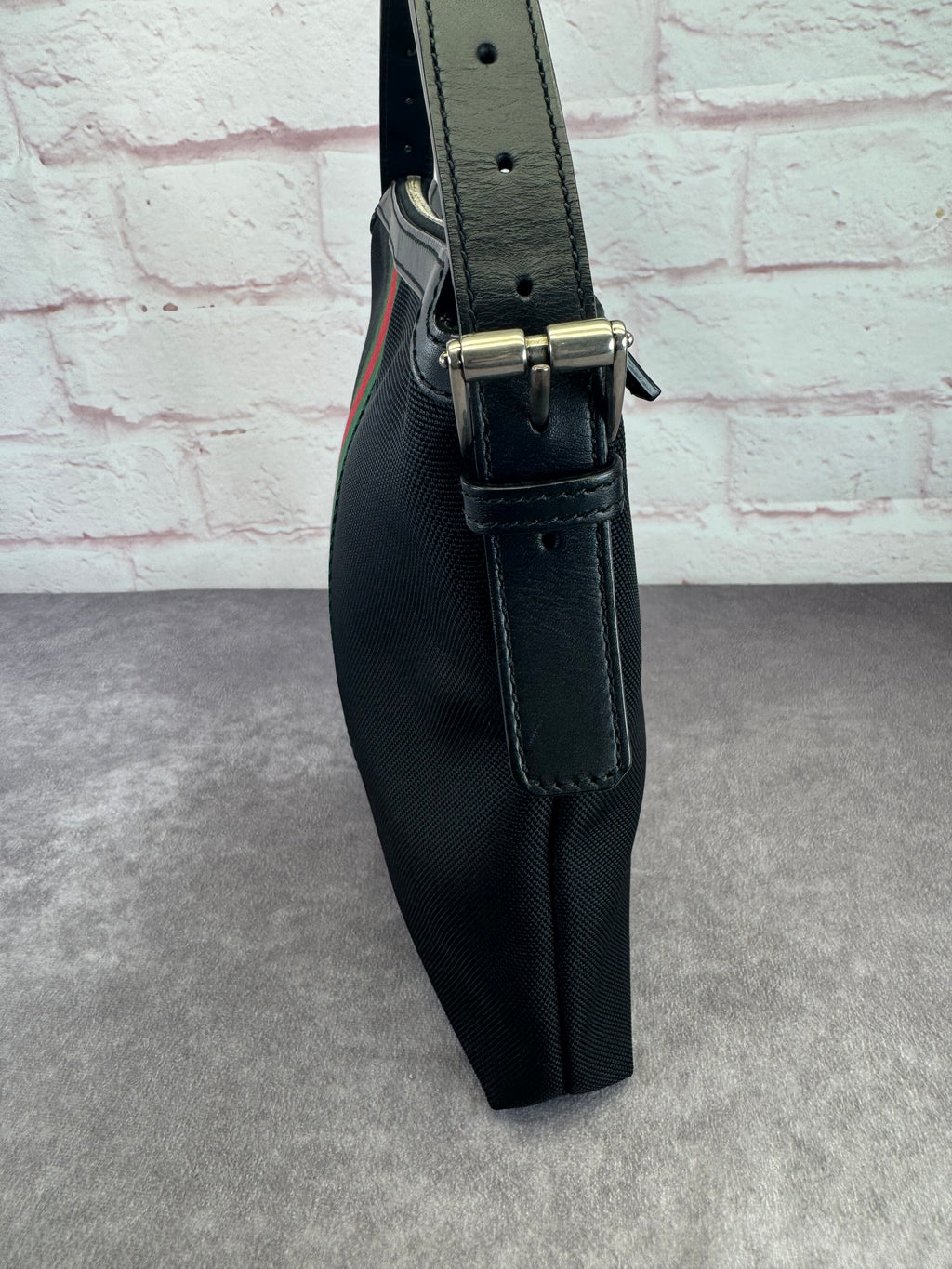 Gucci Sherry Line Techno Canvas Web Messenger Unisex Bag