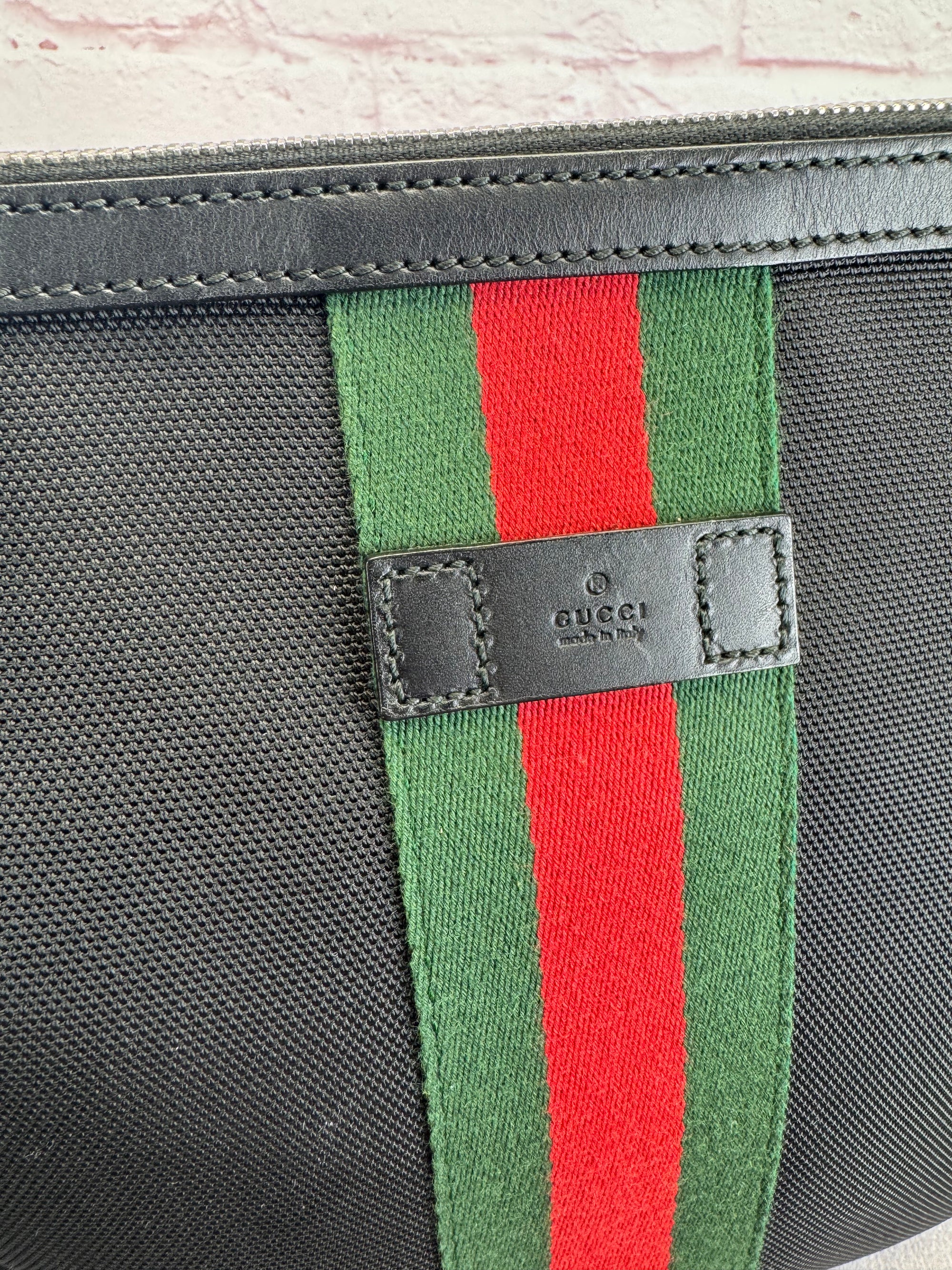 Gucci Sherry Line Techno Canvas Web Messenger Unisex Bag