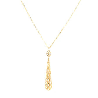 Gucci Diamantissima 18k Yellow Gold Pendant Necklace