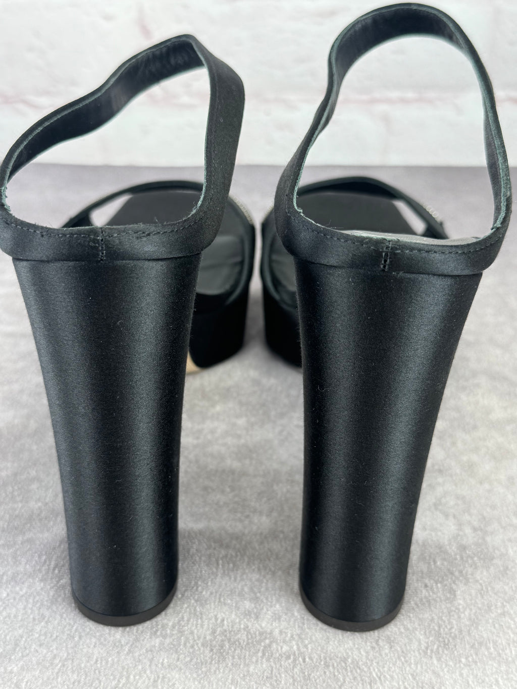 Giuseppe Zanotti Tytania Black Platform Heels 42