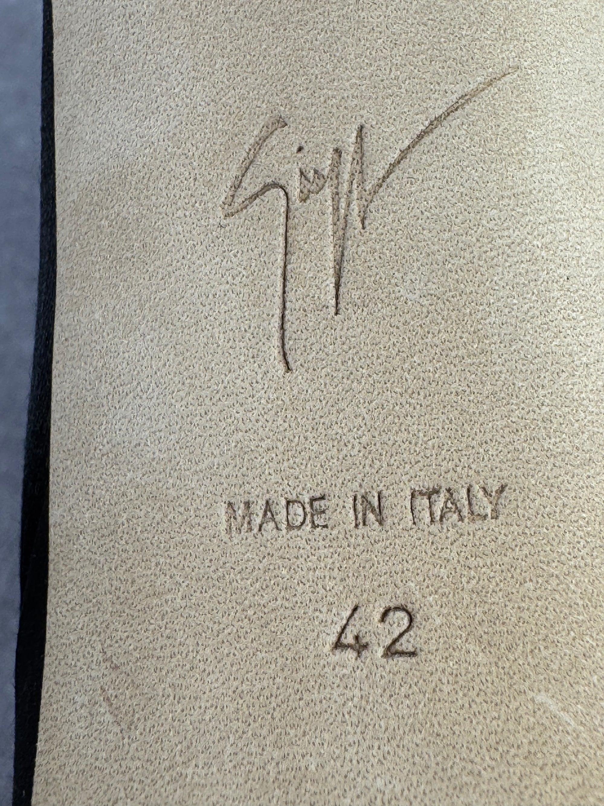 Giuseppe Zanotti Tytania Black Platform Heels 42