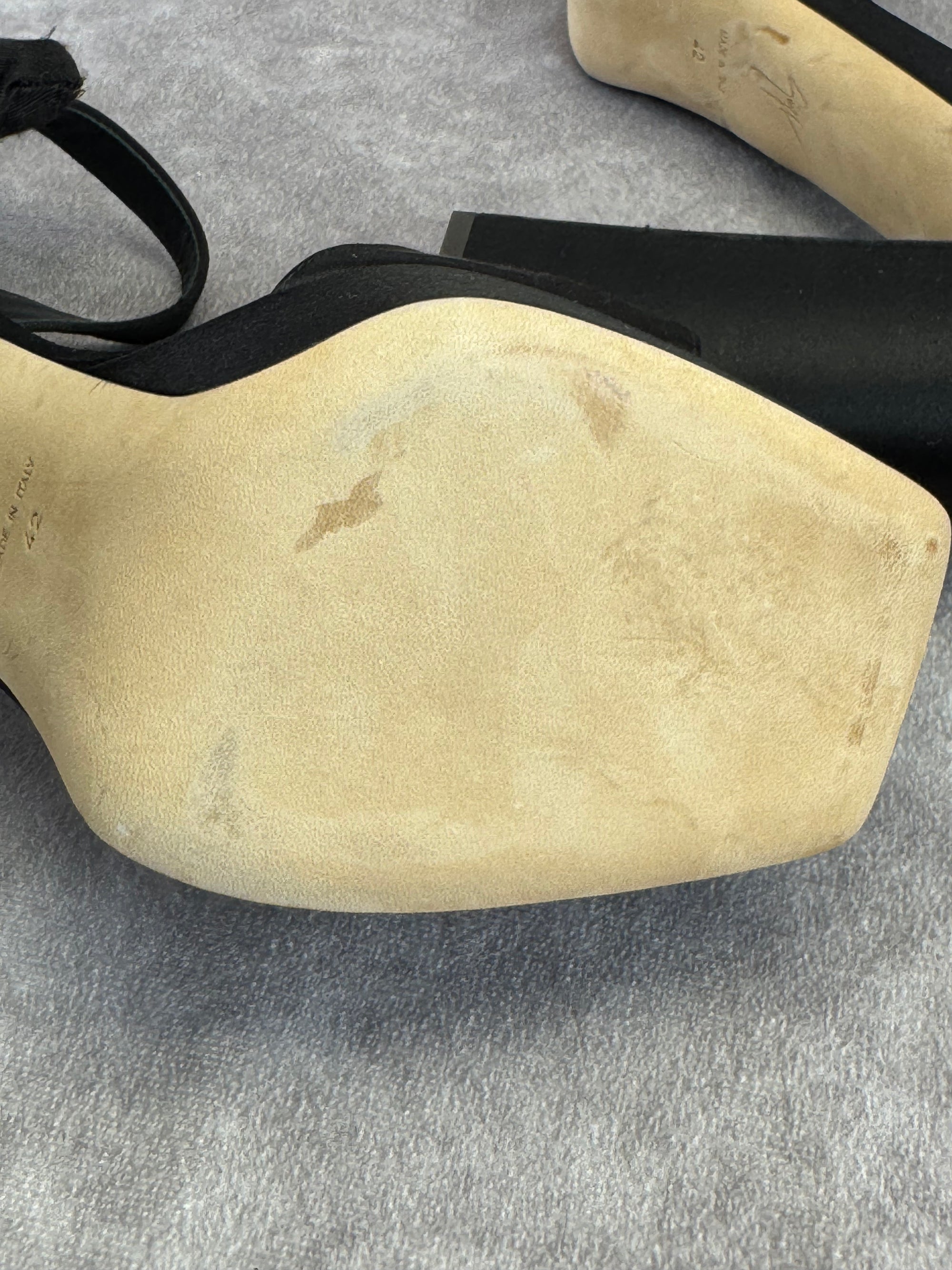 Giuseppe Zanotti Tytania Black Platform Heels 42