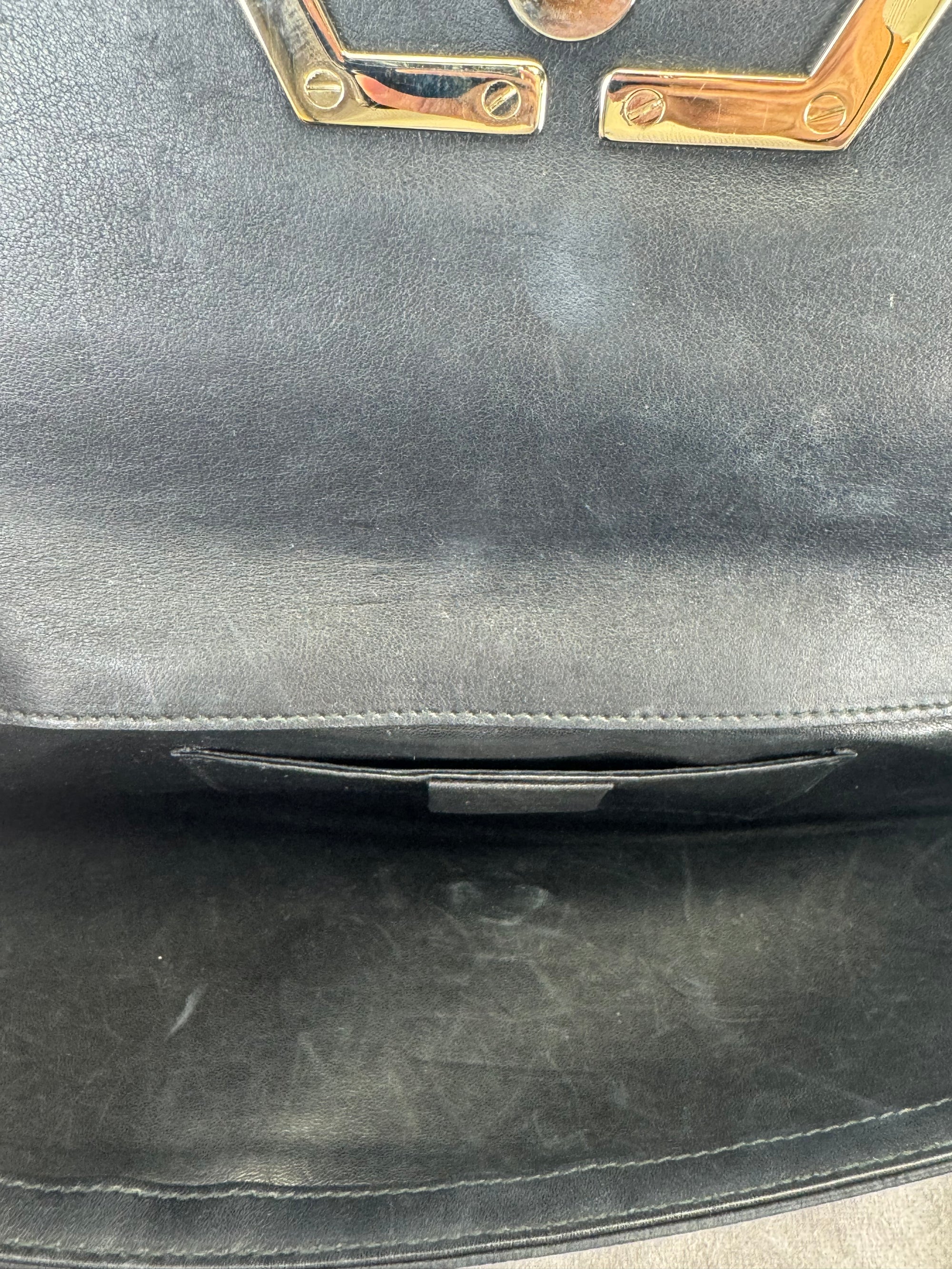 Gucci Tom Ford Large Satin Clutch Black