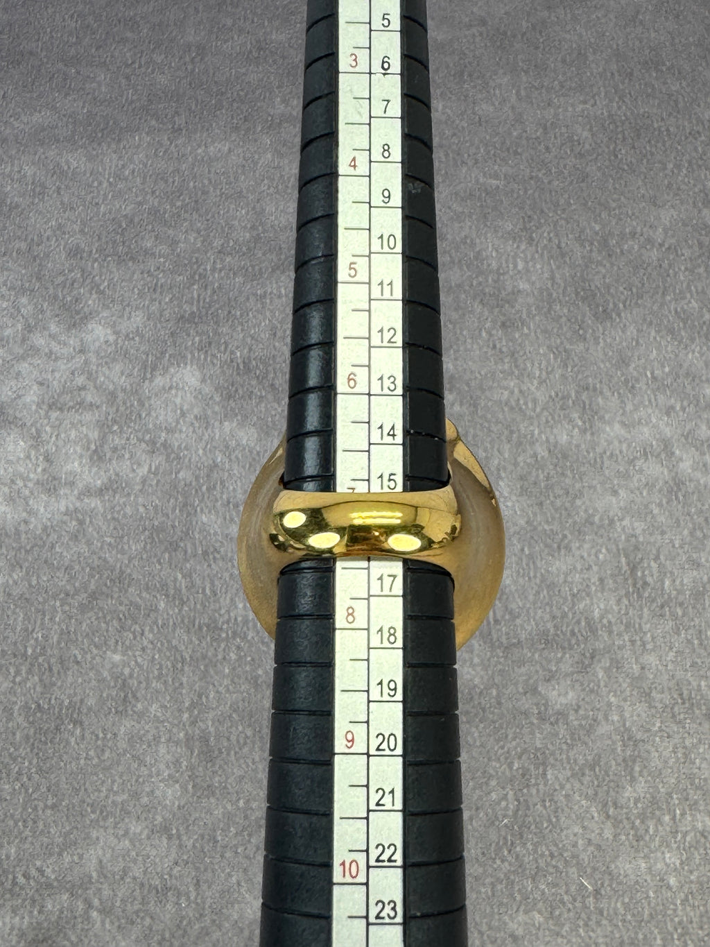 Versace Unisex Medusa Gold Rodeo Ring