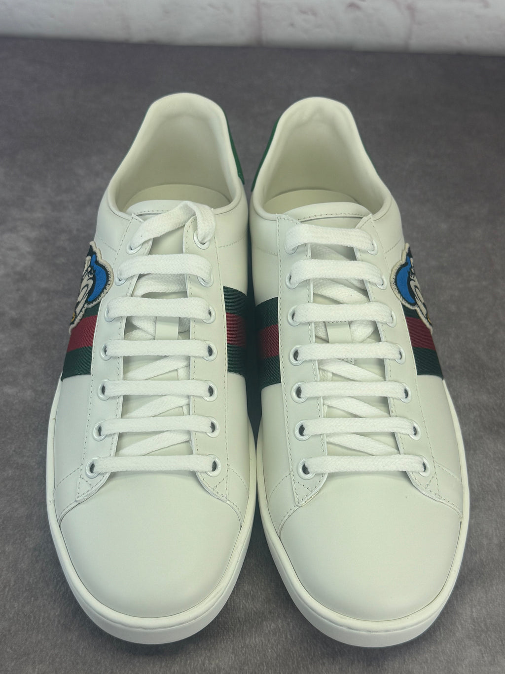 Gucci x Disney NIB Donald Duck Ace Web Low Top Sneakers