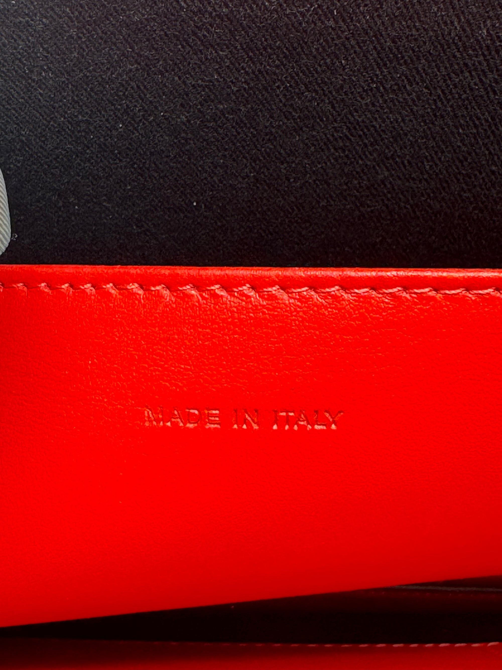 Christian Louboutin Trictrac Portfolio Leather Stud Spike Bag