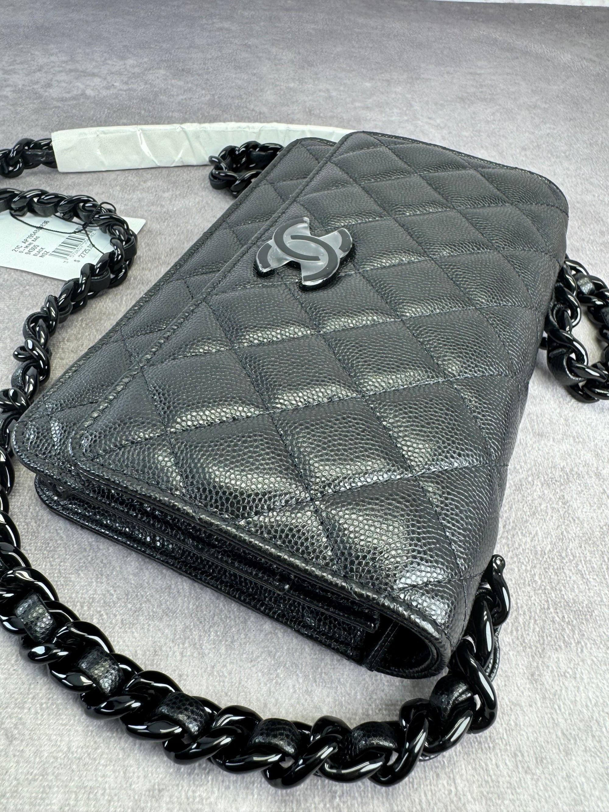 Chanel NEW Caviar My Everything Wallet on a Chain