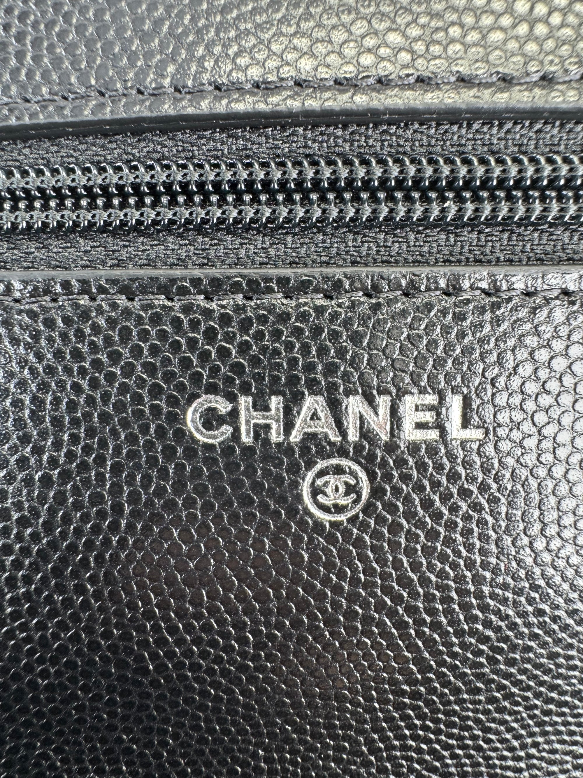 Chanel NEW Caviar My Everything Wallet on a Chain