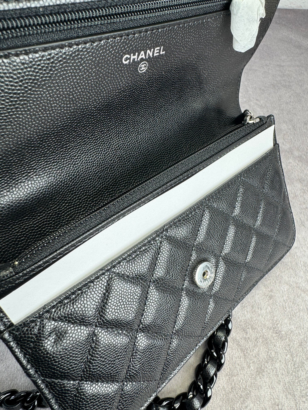 Chanel NEW Caviar My Everything Wallet on a Chain