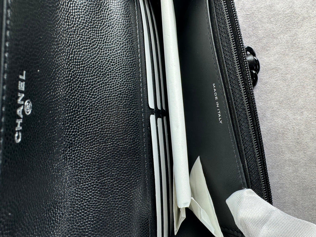 Chanel NEW Caviar My Everything Wallet on a Chain