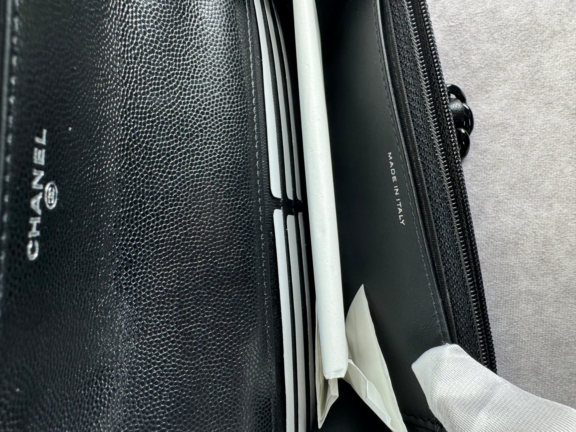 Chanel NEW Caviar My Everything Wallet on a Chain