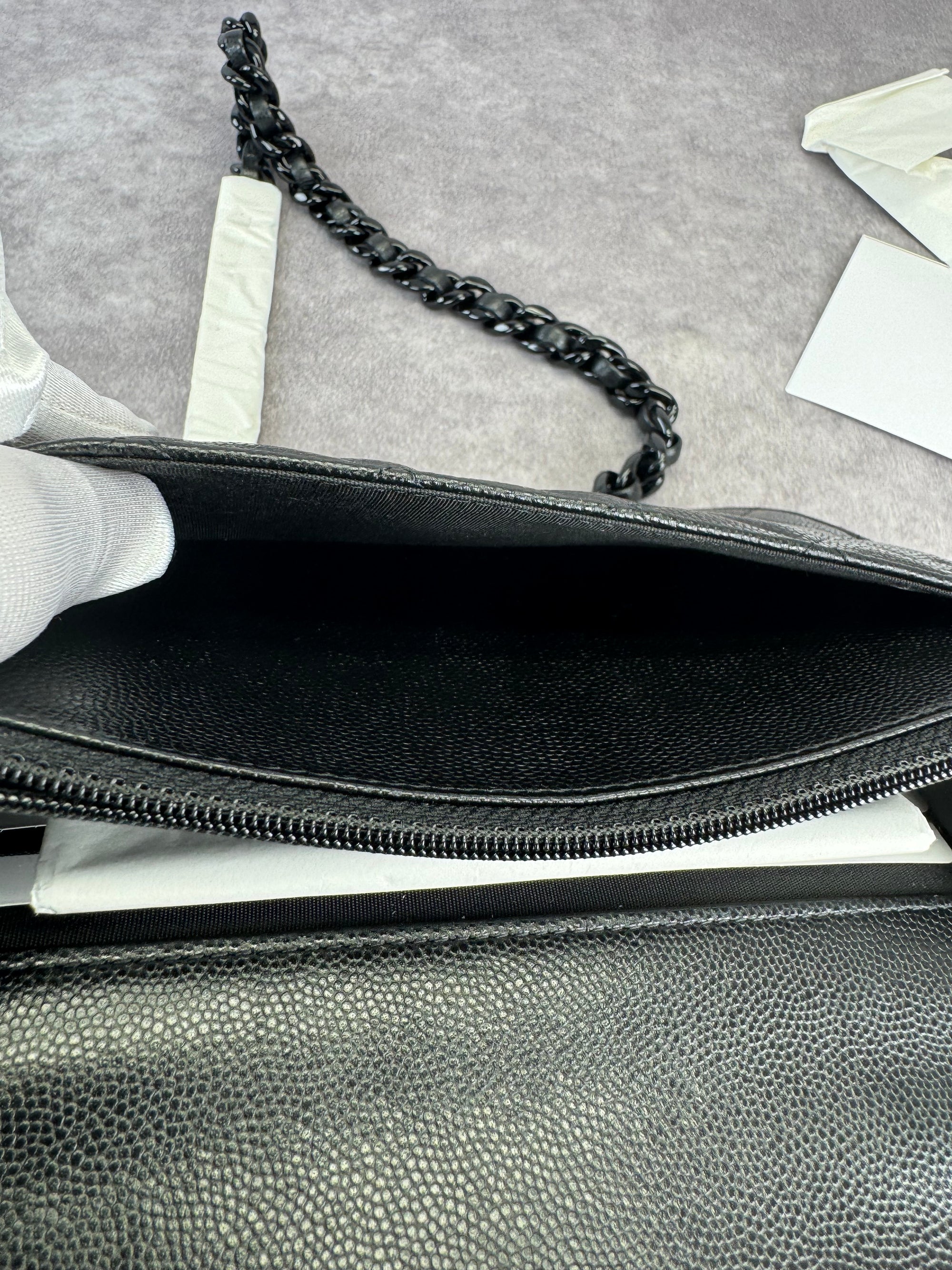 Chanel NEW Caviar My Everything Wallet on a Chain