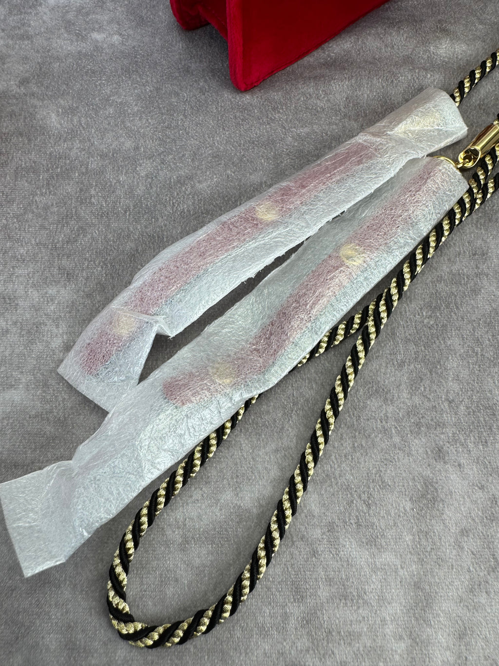 GUCCI Velvet Crystal Square G Shoulder Bag