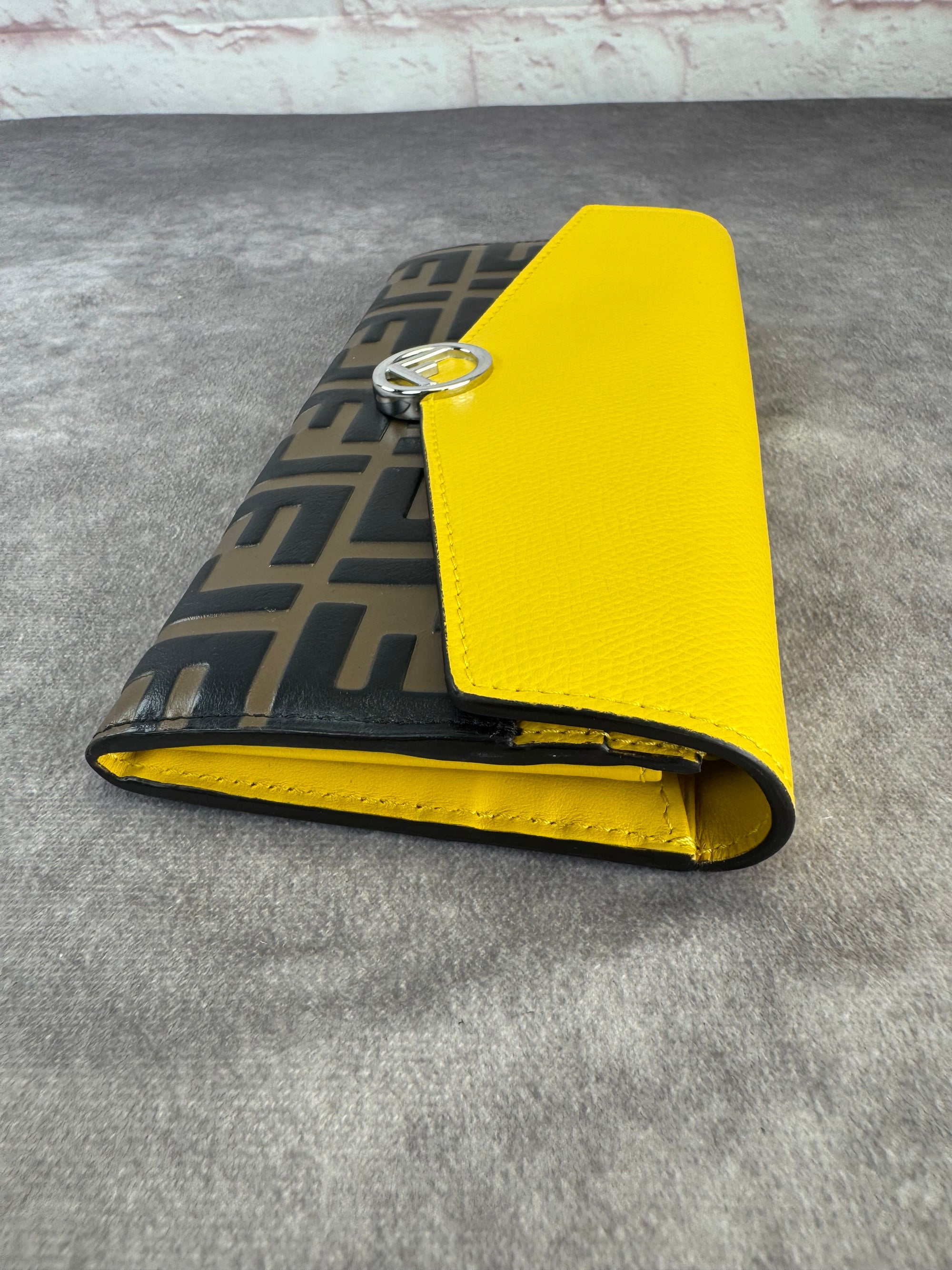 Fendi Yellow F is Fendi Cruise Women's Wallet