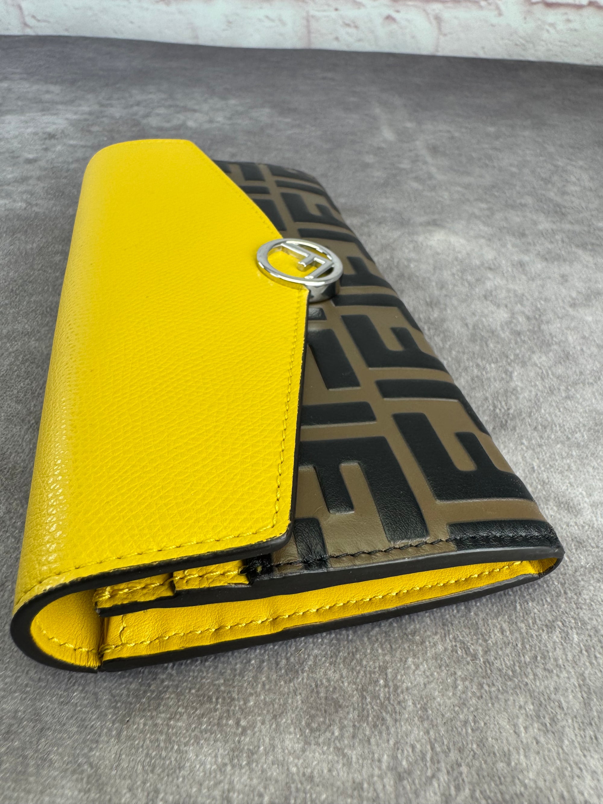 Fendi Yellow F is Fendi Cruise Women's Wallet