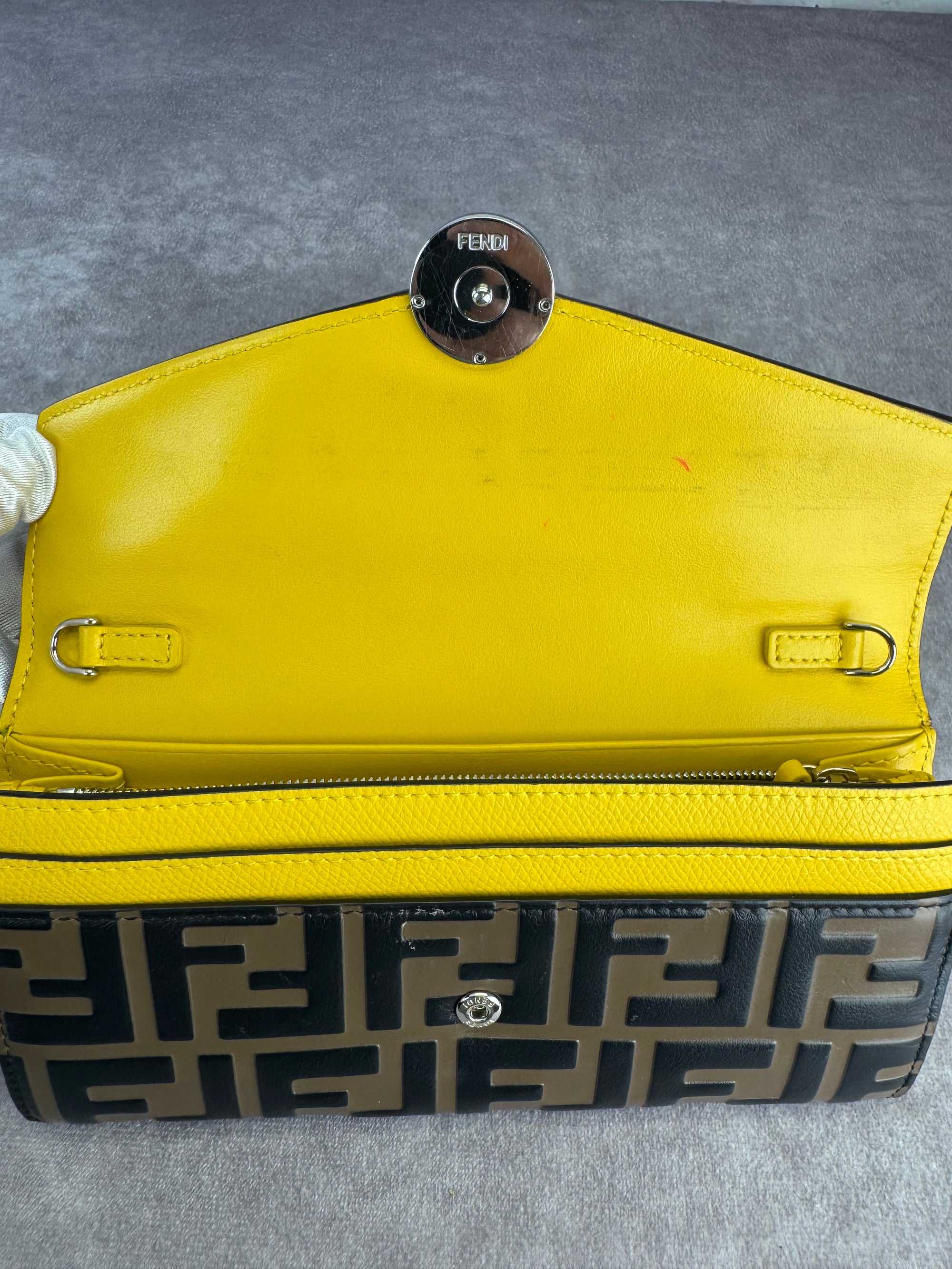 Fendi Yellow F is Fendi Cruise Women's Wallet