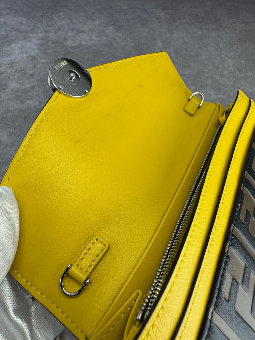 Fendi Yellow F is Fendi Cruise Women's Wallet