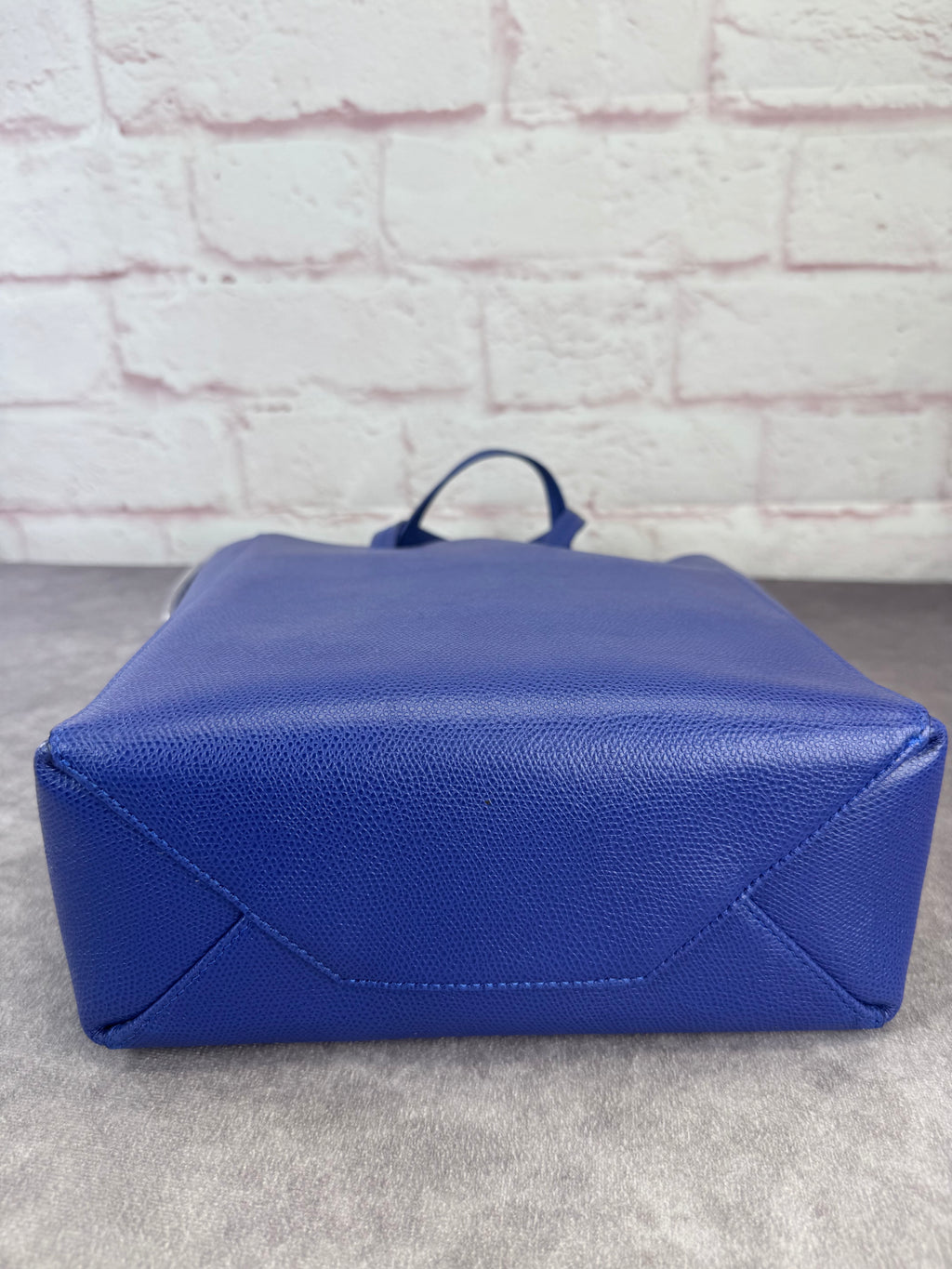 Celine Phantom Small Leather Blue Tote NEW